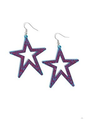 Rockstar Energy Blue Earring